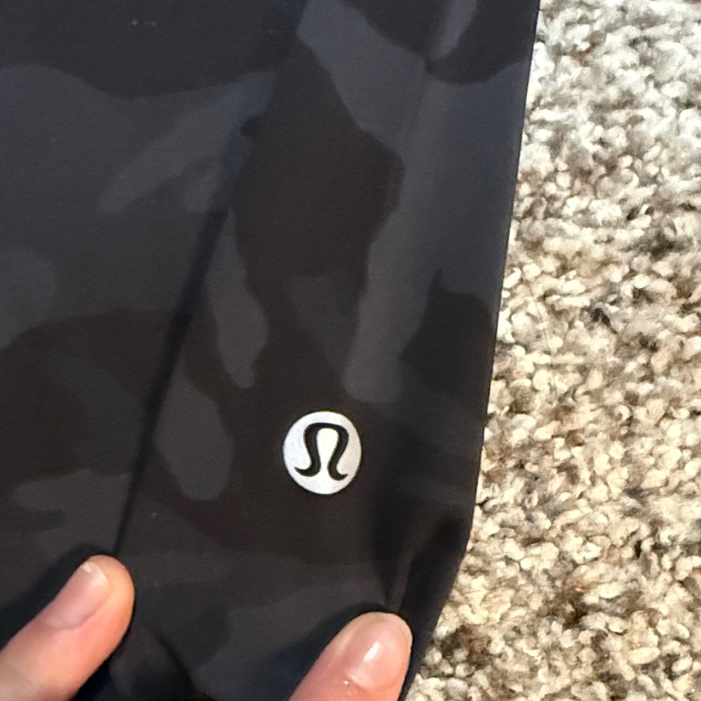 lululemon athletica Black Camo Leggings